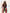 Modelo com lingerie preta de renda e cinta-liga é capa da nova coleção espartilhos da De Renda Lingerie