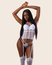 Espartilho Completo Luxo Bruna - DE RENDA LINGERIE