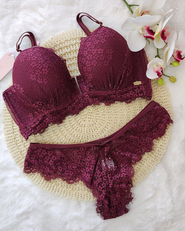 Lingerie de Luxo Letícia - DE RENDA LINGERIE