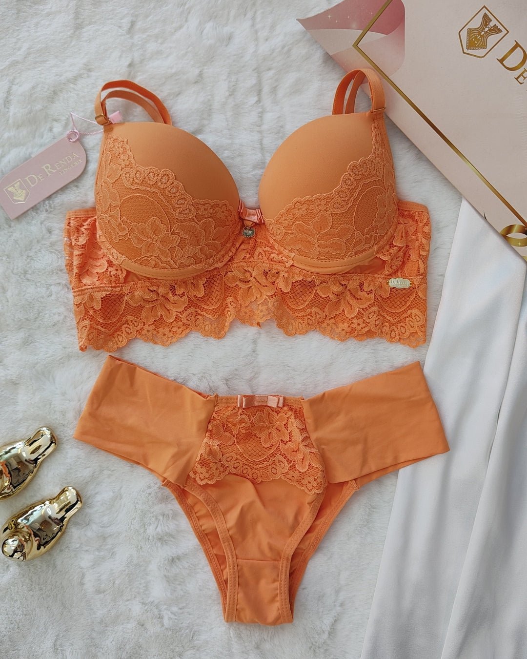 Lingerie Elegante Alba - DE RENDA LINGERIE