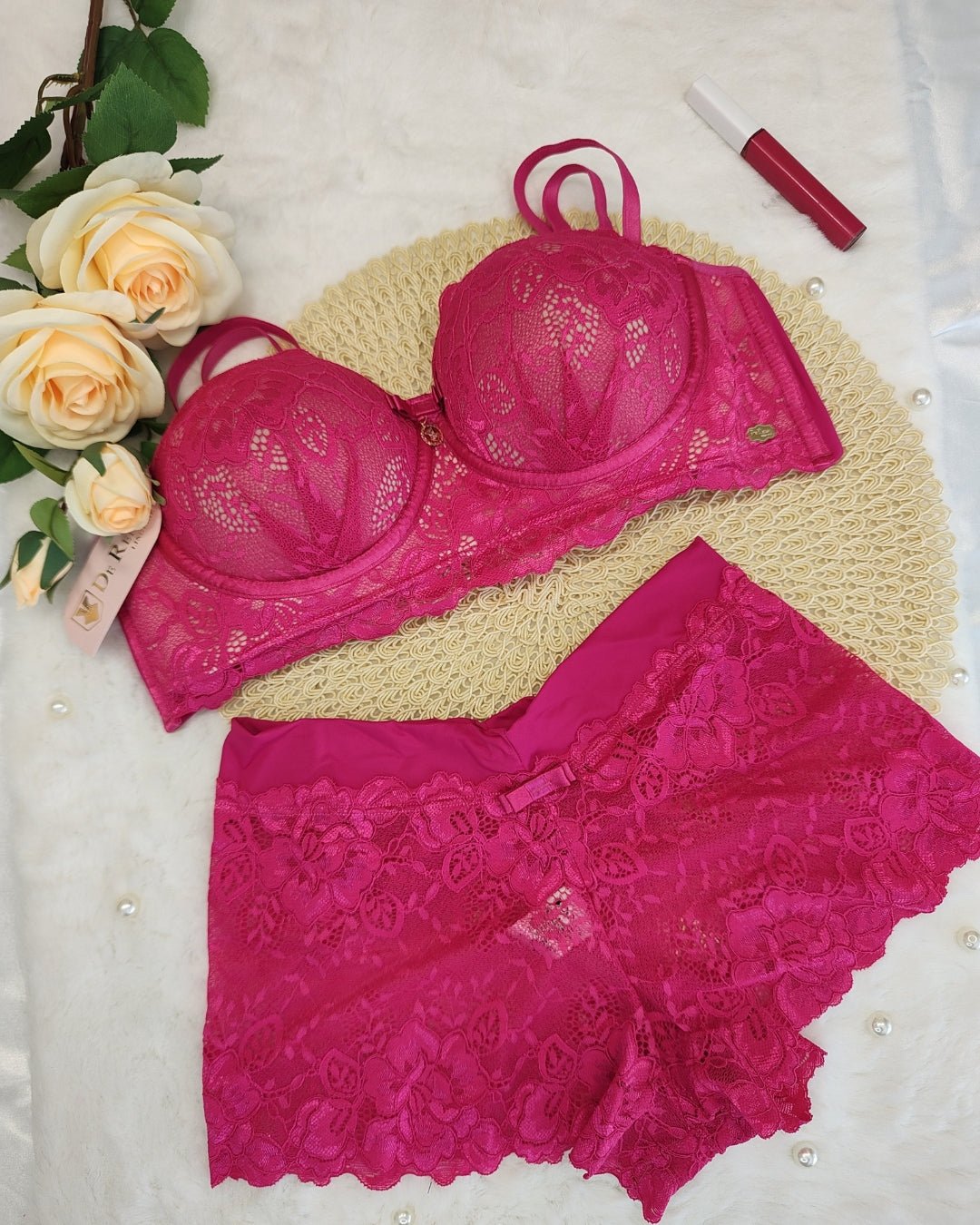 Lingerie Luxo Beatriz - DE RENDA LINGERIE